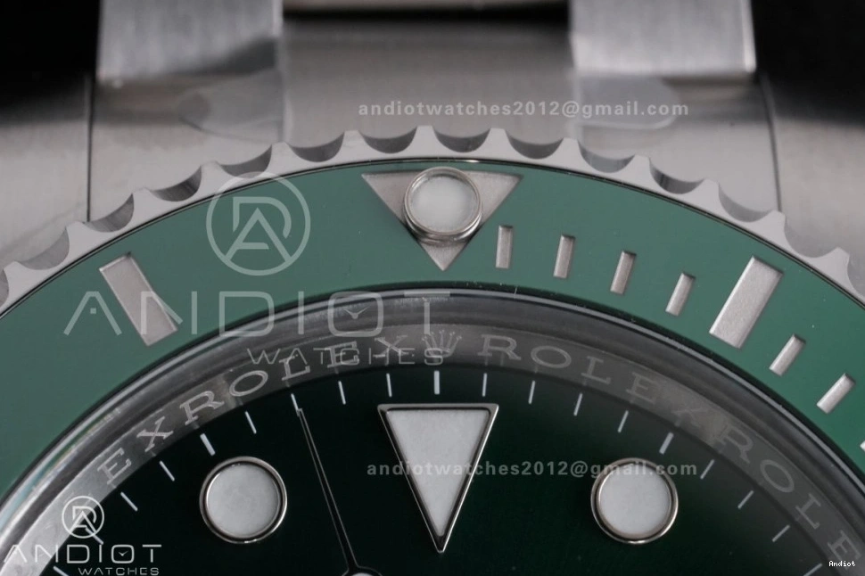 Bracelet Edition LV On 1:1 Submariner SS SA3135 Clean Green 904L 116610 Best Hulk Ceramic 0318